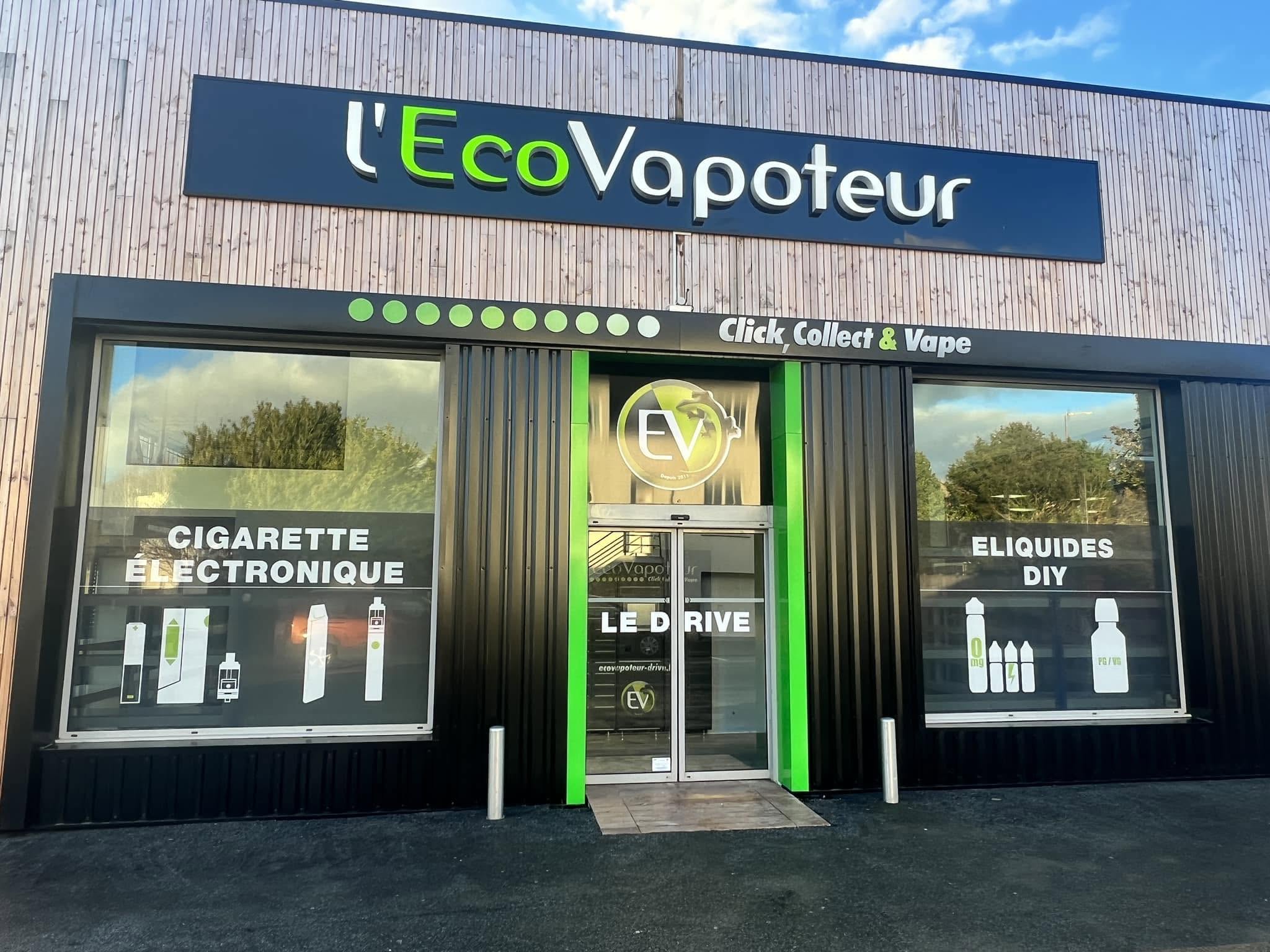 Façade du Drive EcoVapoteur à Saint-Renan