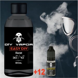 PACK 12mg | 30/70 | Easy Diy | 80ml + 12 EasyBoost