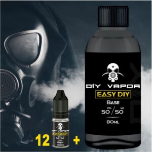 PACK 12mg | 50/50 | Easy Diy | 80ml + 12 EasyBoost