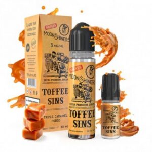 Toffee Sins 6mg | Moonshiners | Easy2shake 60ml