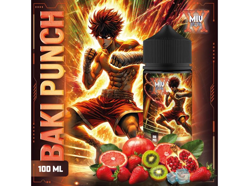 Baki Punch 100ml - Made in Vape